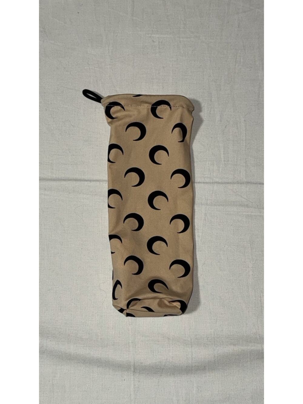 Marine Serre - Pale Pink Borderline Moon Print Bottle Cover/Accessory Bag